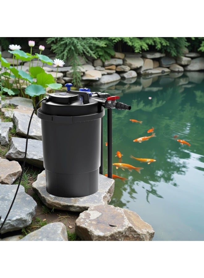 Sunsun CPF-30000 Pond Bio Pressure Filter UVC 55-watt Up to 8,000 Gallons, Pond Filter for Clean Pond Water - Image 2